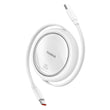 Baseus Free2Draw Mini USB-C Retractable Cable - USB-C 100W 1m - White