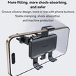 Car Holder Compatible with Round Air Outlets, 4.8-7.0 Inch Phones