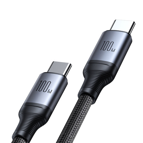 Joyroom Speedy Series S-A21 2 in 1 USB-C - 100W USB-C / USB-C Cable 1.5m - Black