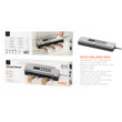 Vacuum sealer 110W 385*110*55mm ABS-black - MX0188