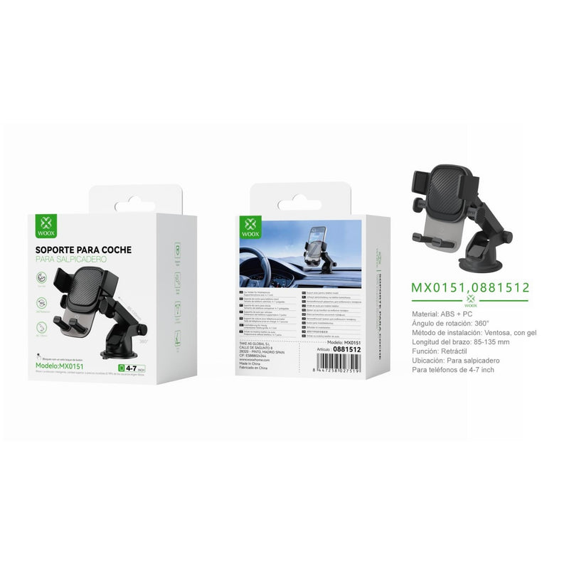 Car telephone holder for salpicadero and - MX0151