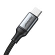 Speedy Series SA21-1T3 30W 3-in-1 Fast Charging Cable (Type-C to L+C+M) 1.2m - Black