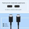 USB-C to USB-C 3A Cable, 1m, Fast Charging and Data Transfer, White