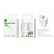 USB wall charger ¨2 single UE QC18W without cable - white - MX0074 BL