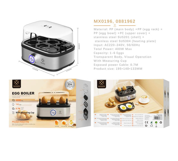 Hue hervidor 400W 200*150*140mm with mechanical controller - black - MX0196