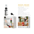 Electric blender 500W 570ML plated sports bottle - MX0199